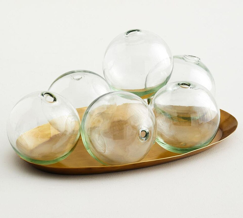 Decorative Recycled Glass Balls Pottery Barn Australia